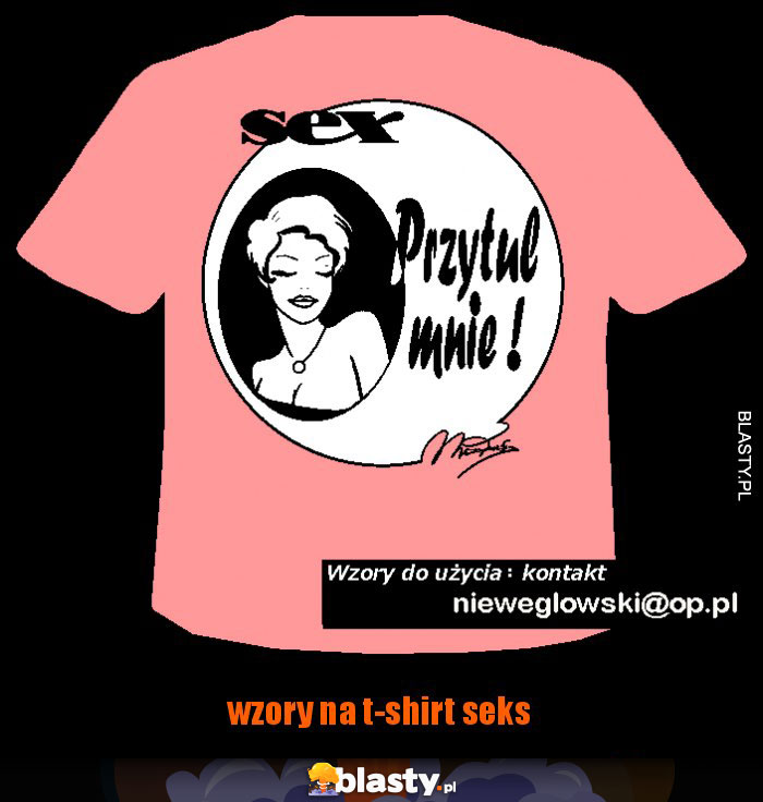 wzory na t-shirt seks