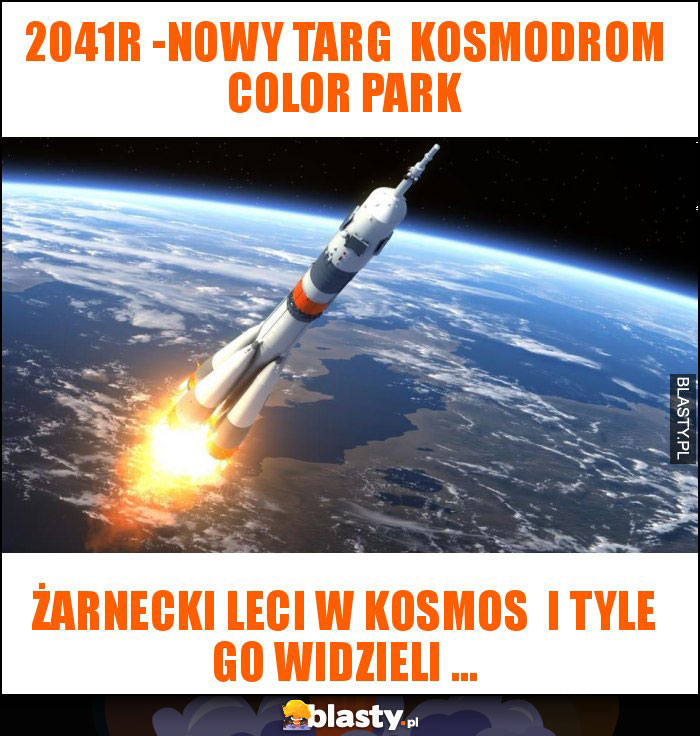 2041r -nowy targ  kosmodrom color park