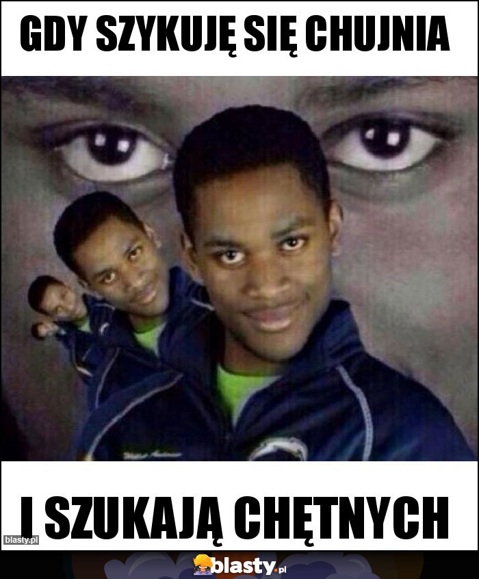 Gdy szykuję się chujnia