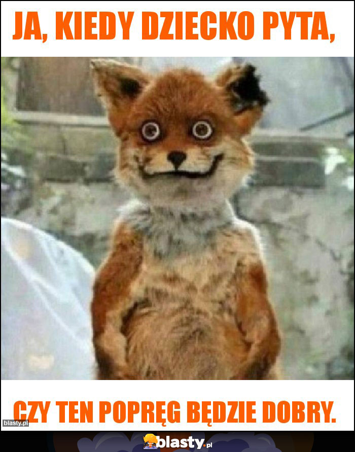 Ja, kiedy dziecko pyta,