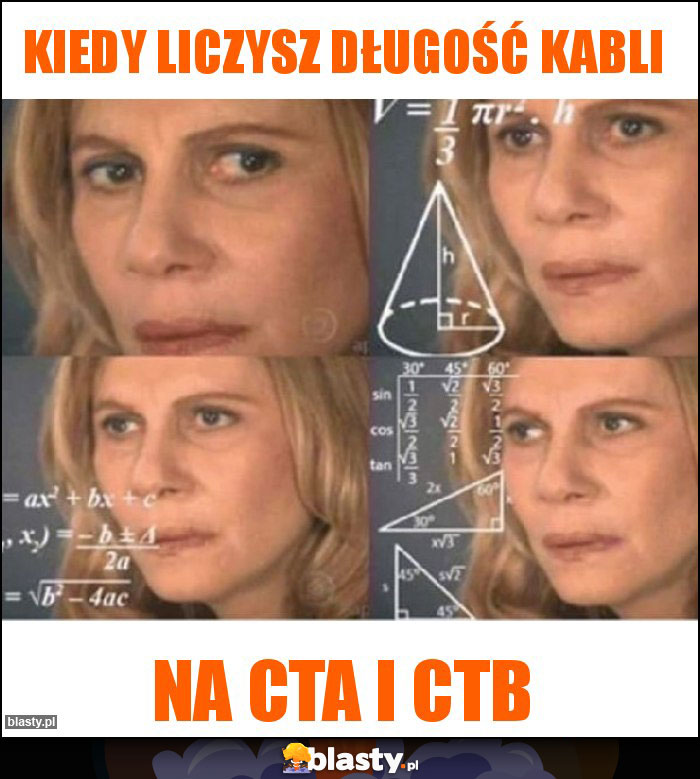 Kiedy liczysz długość kabli