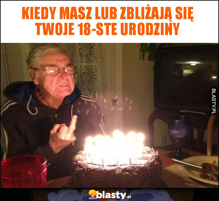 Kiedy masz lub zbliżają się twoje 18-ste urodziny