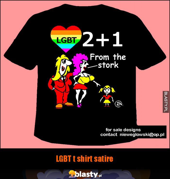 LGBT t shirt satire