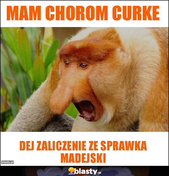 Mam chorom curke