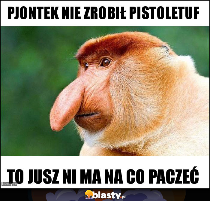 PJONTEK NIE ZROBIŁ PISTOLETUF