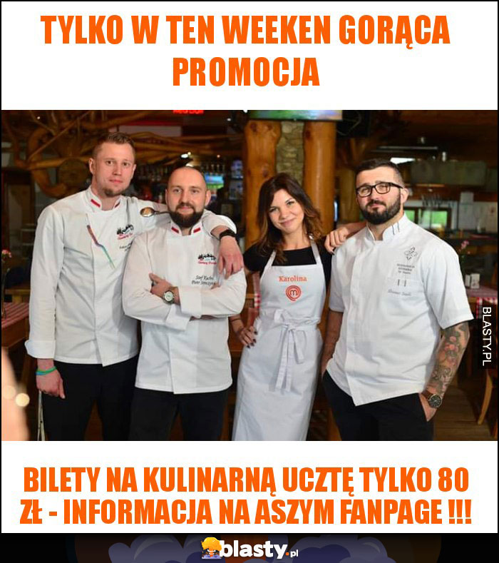 TYLKO W TEN WEEKEN GORĄCA PROMOCJA