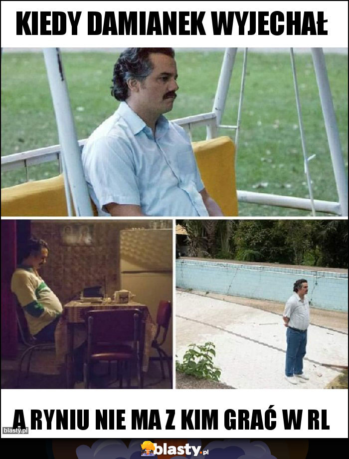 Kiedy Damianek wyjechał