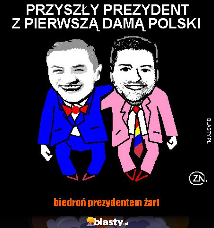 biedroń prezydentem żart