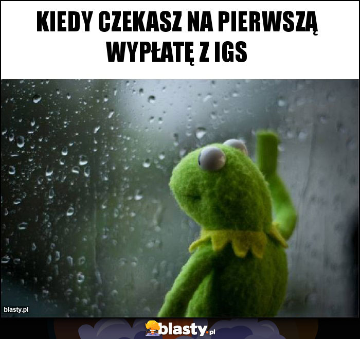 Kiedy czekasz na pierwszą wypłatę z IGS
