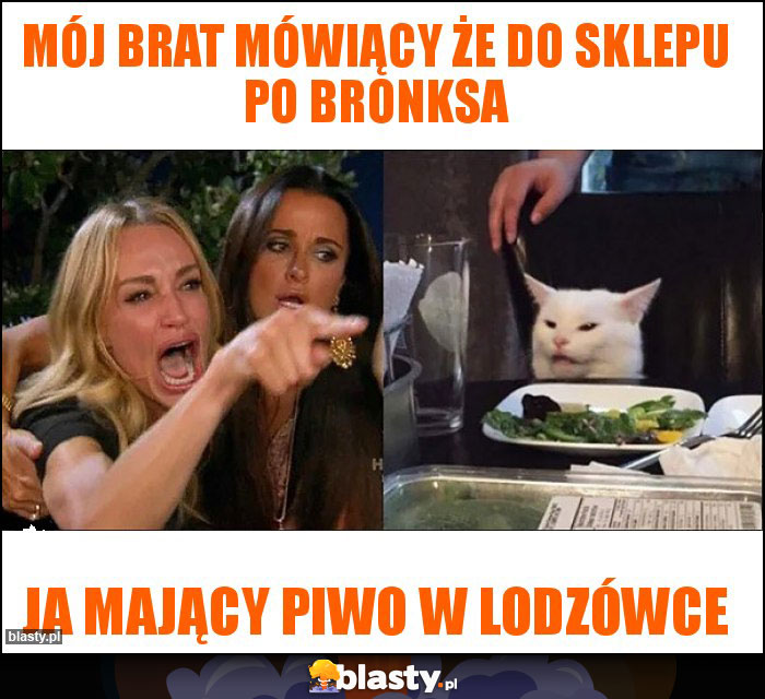 Mój brat mówiący że Do sklepu po bronksa