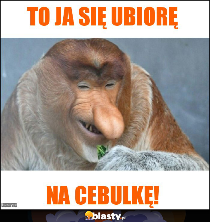 To ja się ubiorę