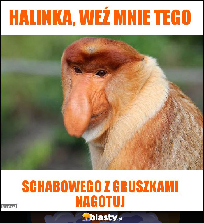 Halinka, weź mnie tego
