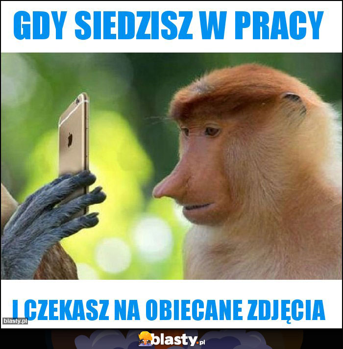 Gdy siedzisz w pracy