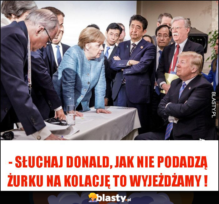 - Słuchaj Donald, jak nie podadzą żurku na kolację to wyjeżdżamy !
