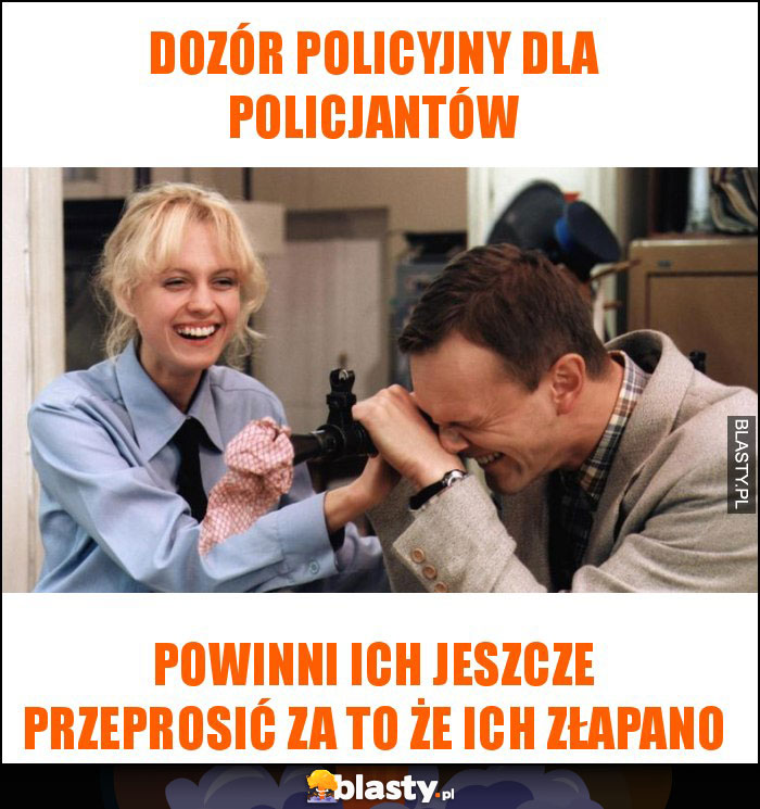 dozór policyjny dla policjantów