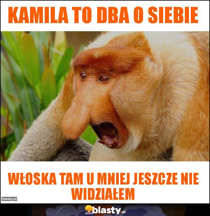 Kamila to dba o siebie