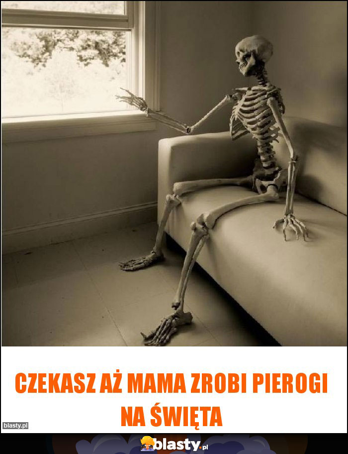Czekasz aż mama zrobi pierogi na święta