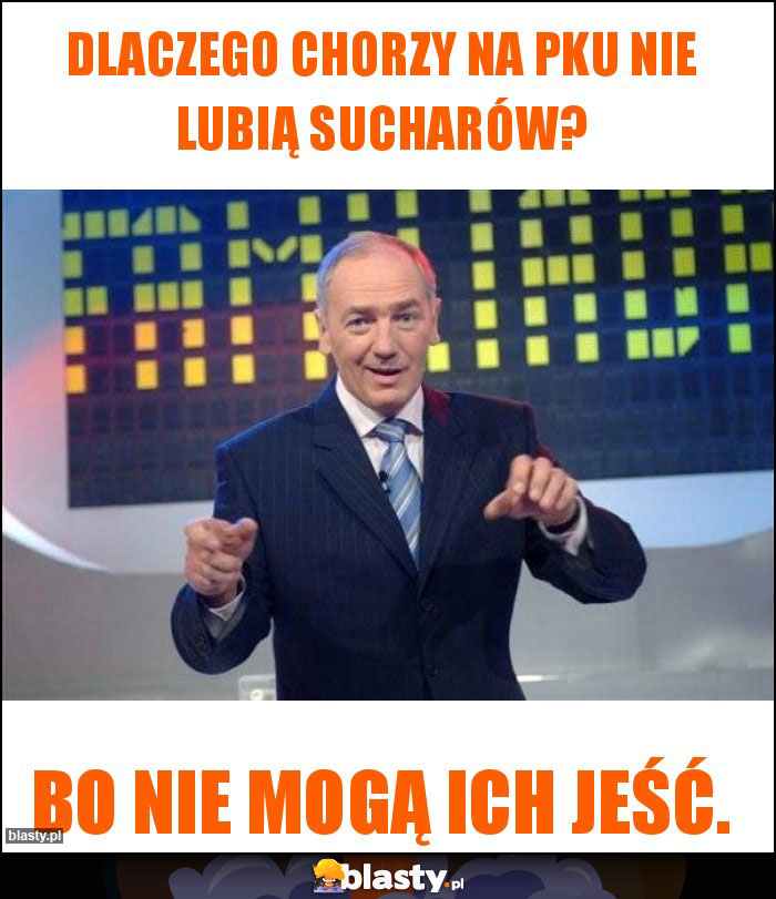 Dlaczego chorzy na PKU nie lubią sucharów?