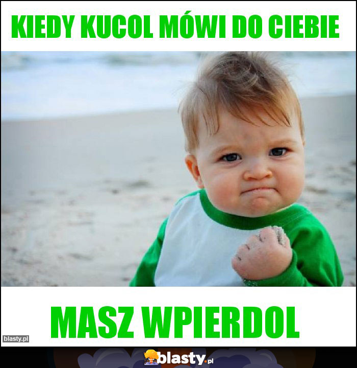 Kiedy kucol mówi do ciebie