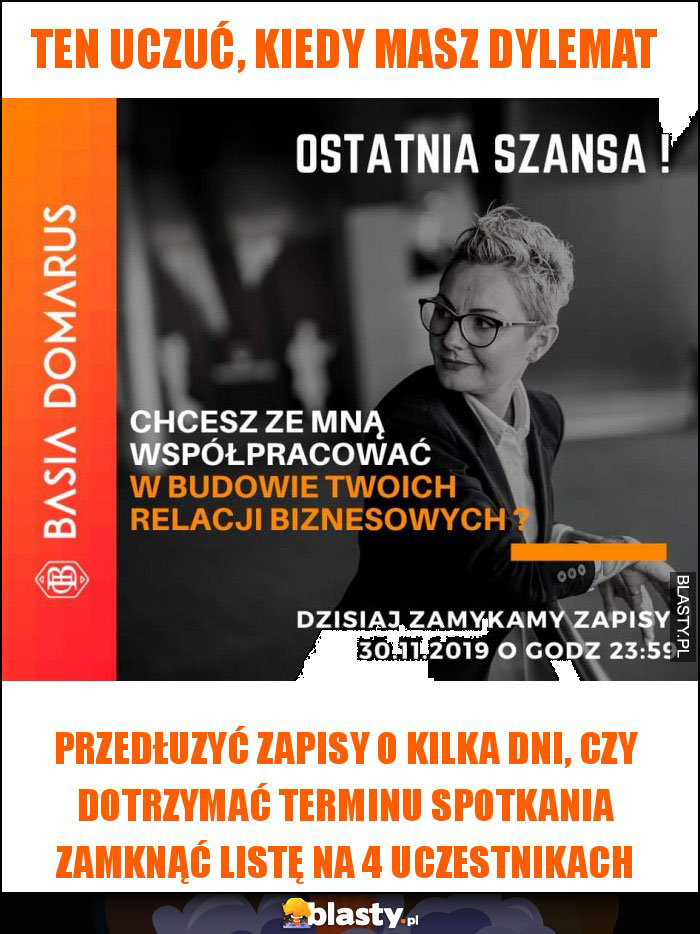 Ten uczuć, kiedy masz dylemat