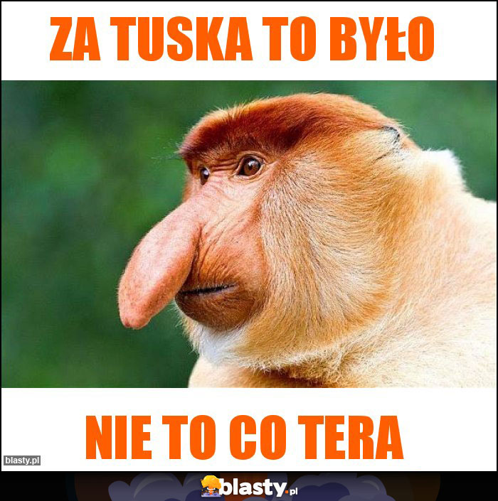 Za Tuska to było