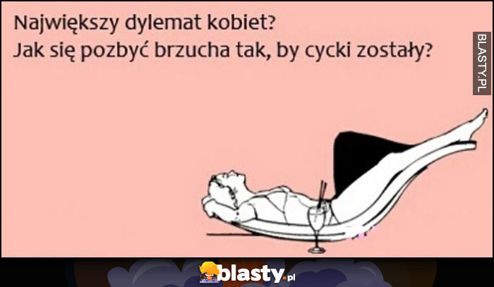 Największy dylemat kobiet? Jak się pozbyć brzucha tak, by cycki zostały?