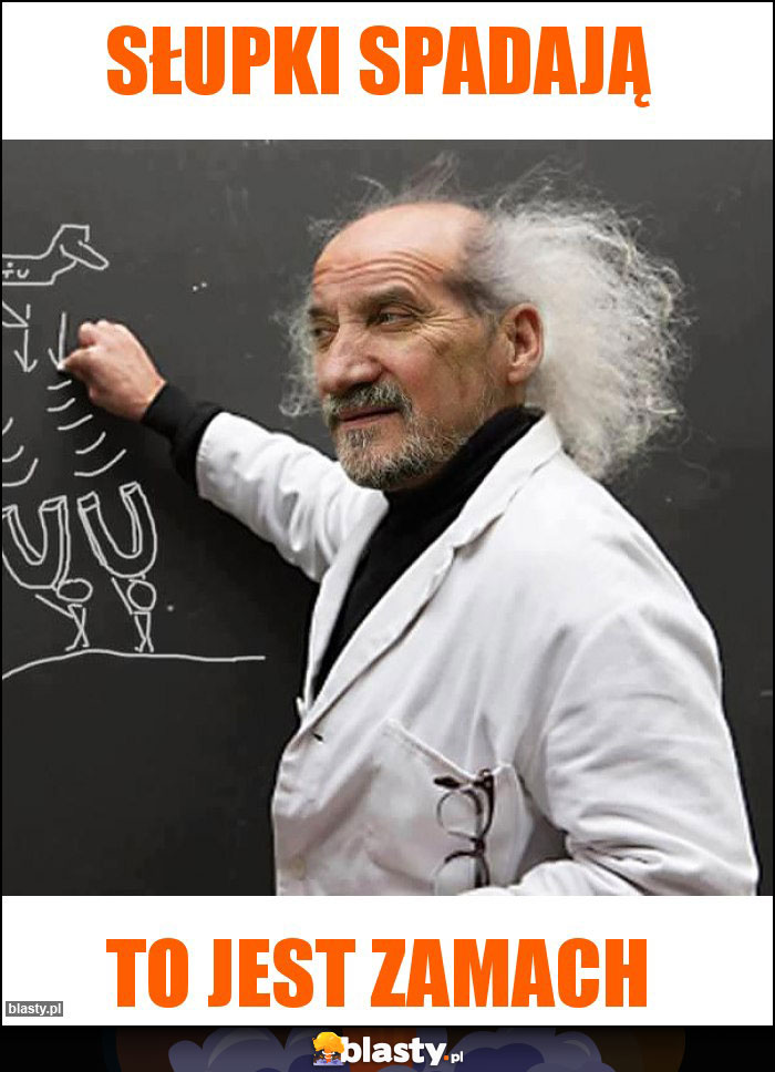 Słupki spadają