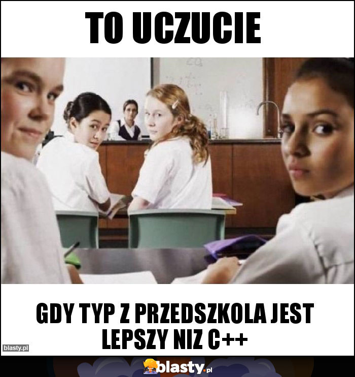 to uczucie