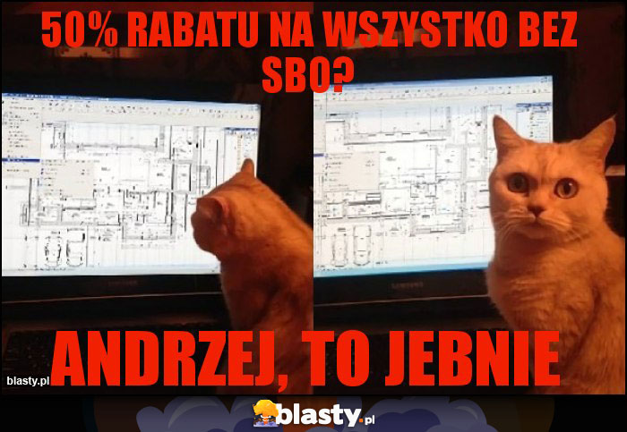 50% rabatu na wszystko bez SBO?