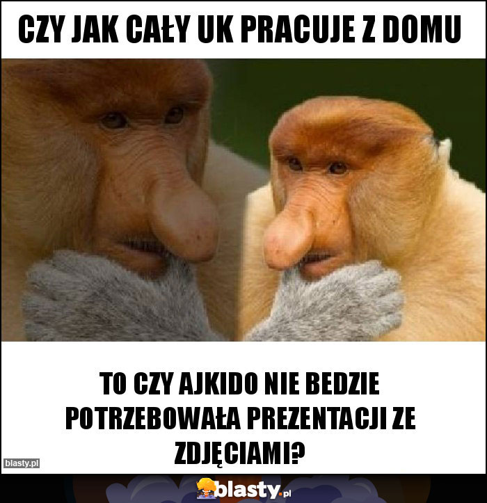 Czy jak cały UK pracuje z domu