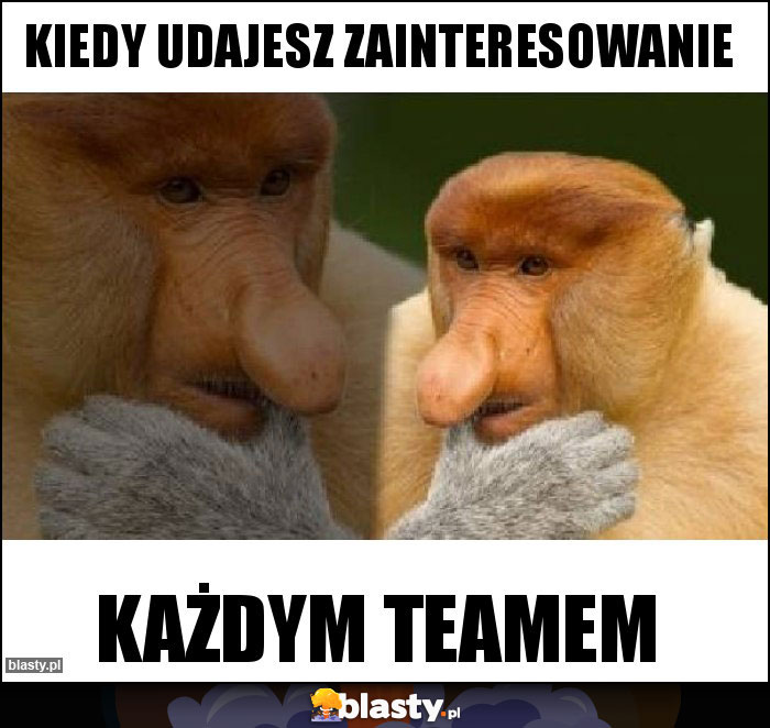 Kiedy udajesz zainteresowanie