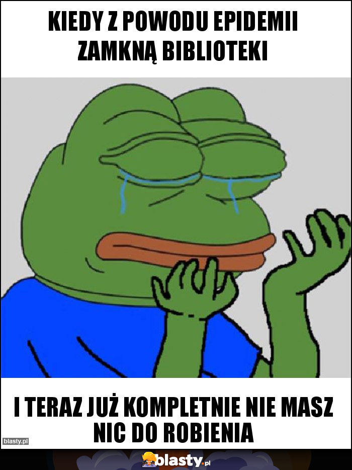 Kiedy z powodu epidemii zamkną biblioteki