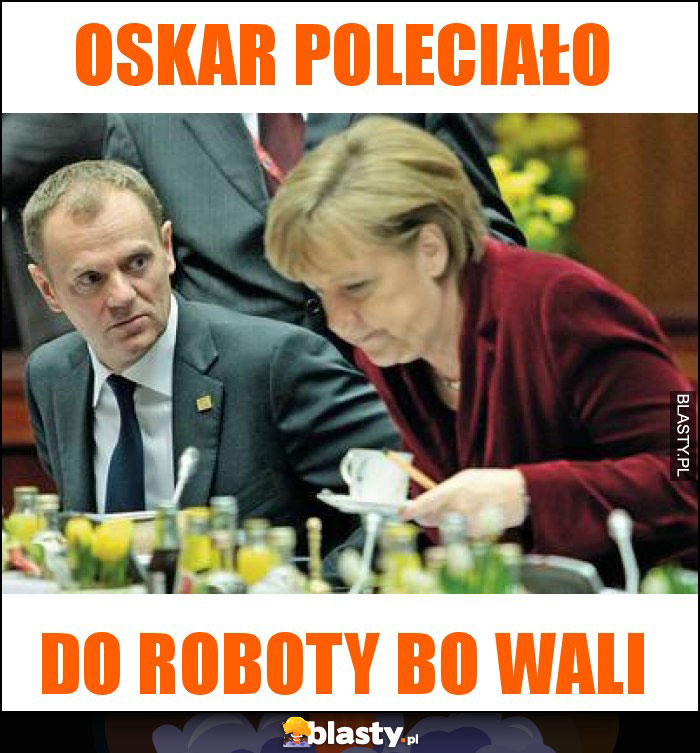 oskar poleciało