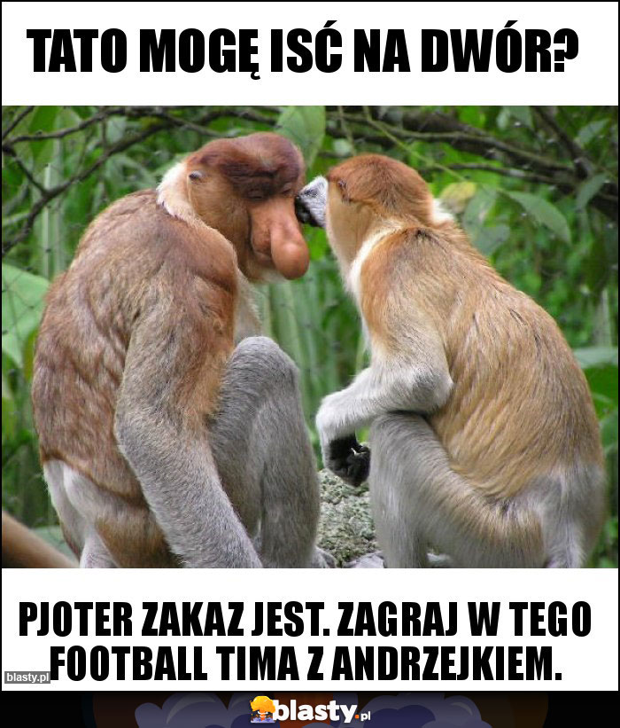 Tato mogę isć na dwór?