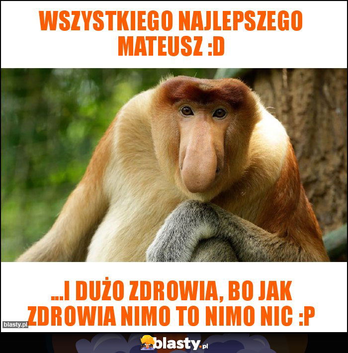Wszystkiego najlepszego Mateusz :D