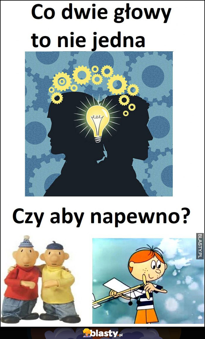Co dwie głowy to nie jedna