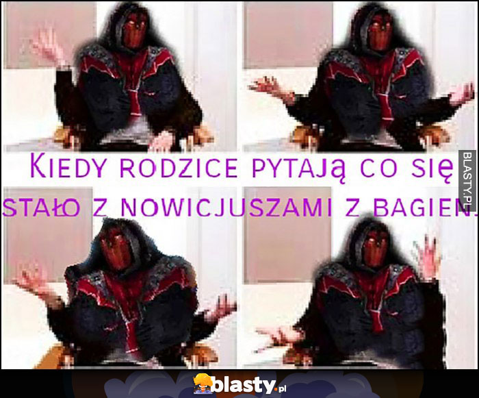 Gothic kiedy rodzice pytają co się stało z nowicjuszami z bagien