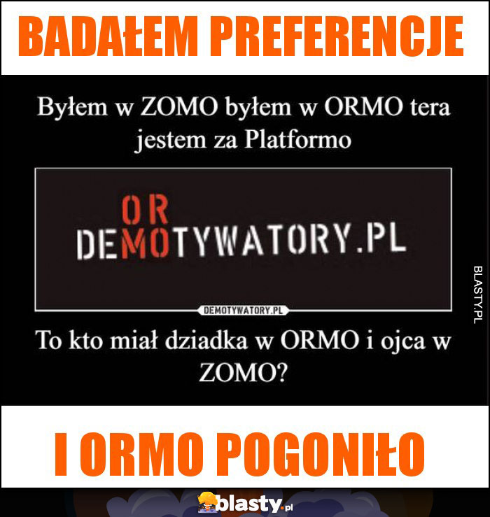 Badałem preferencje