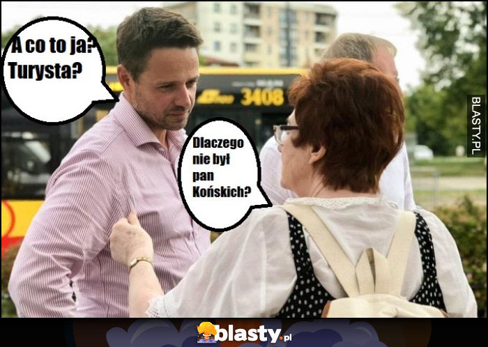 Dlaczego Trzaskowski nie był w Końskich?