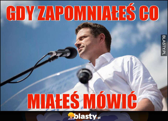 Gdy zapomniałeś co