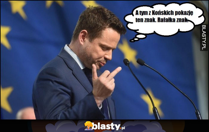 Gest Trzaskowskiego dla Końskich