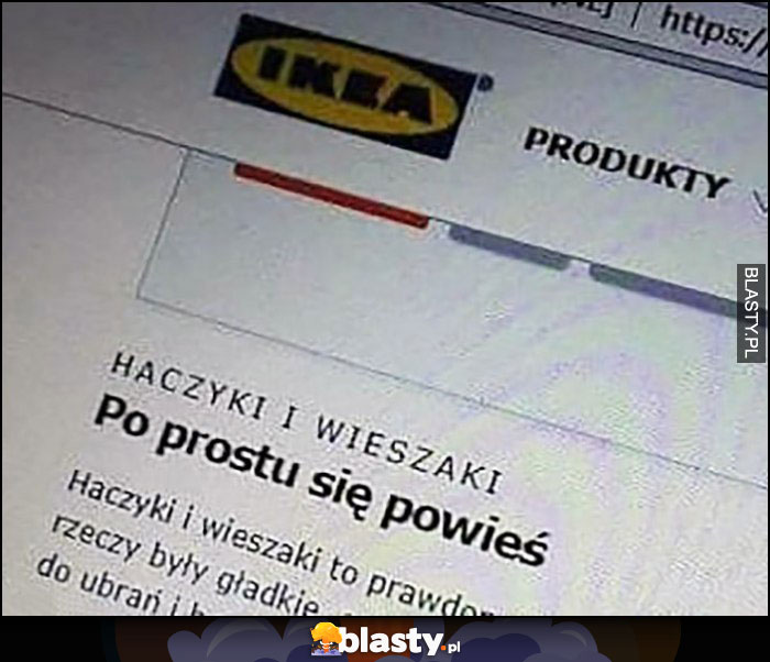 Ikea: po prostu się powieś, haczyki i wieszaki