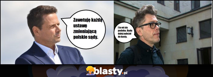 Trzaskowski broni nadzwyczjnej kasty sędziowskiej