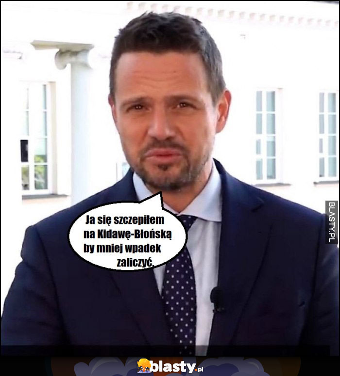 Trzaskowski i szczepienia na Kidawę-Błońską