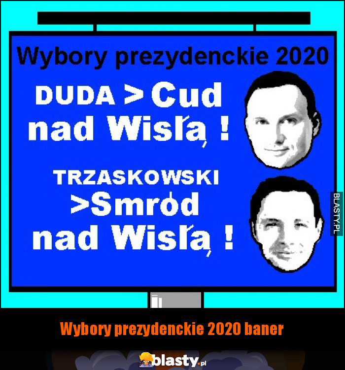 Wybory prezydenckie 2020 baner