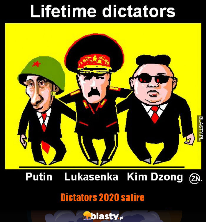 Dictators 2020 satire