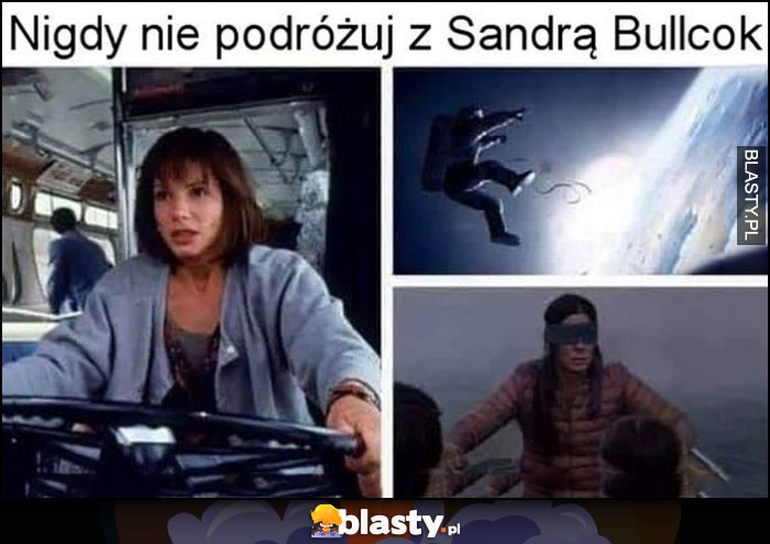 Nigdy nie podróżuj z Sandrą Bullock film