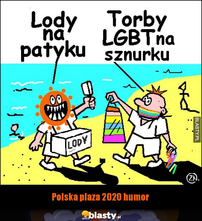 Polska plaza 2020 humor