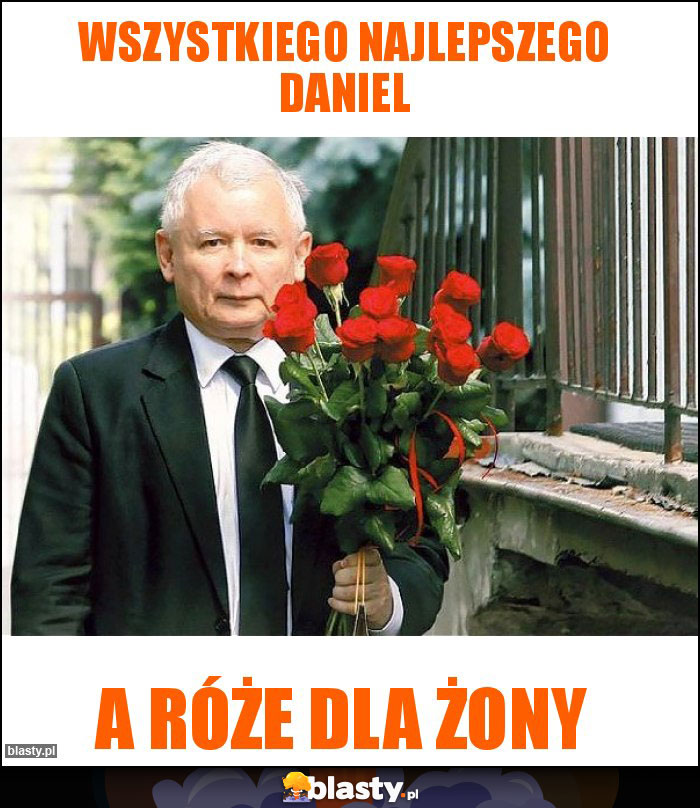Wszystkiego najlepszego Daniel