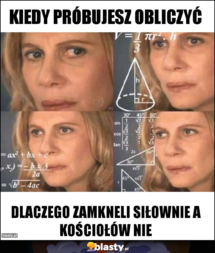 Kiedy próbujesz obliczyć